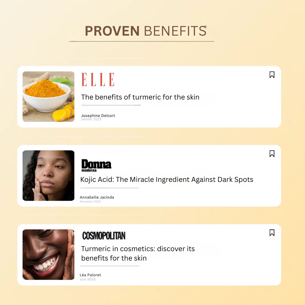 Anti-Blemish Soap with Turmeric and Kojic Acid