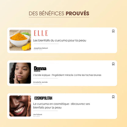 Savon Anti-Taches au Curcuma et à l’Acide Kojique